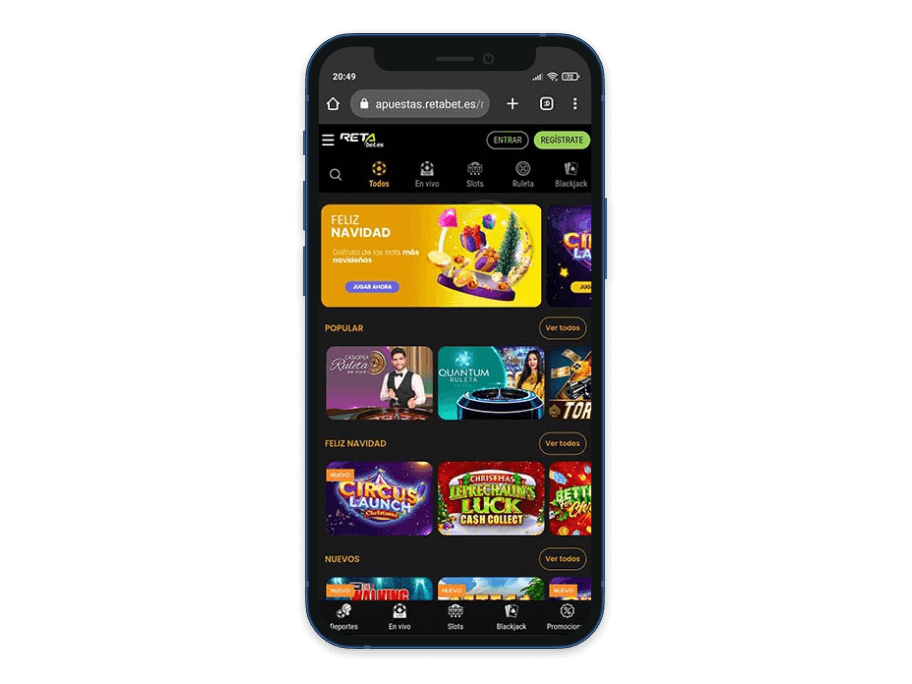 Retabet Casino Download Mobiele App